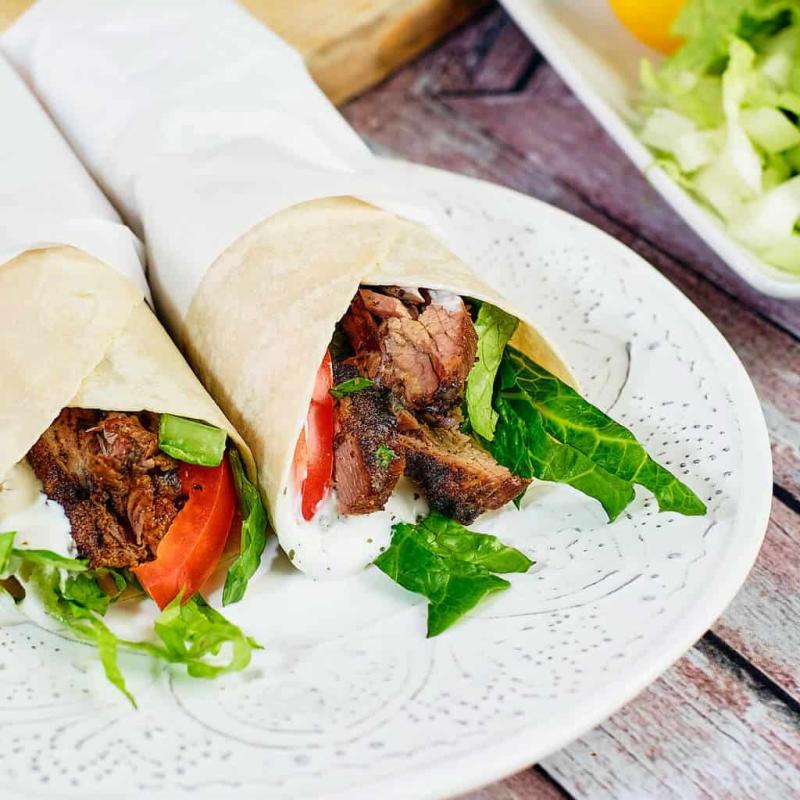 LAMB SHAWARMA WRAP